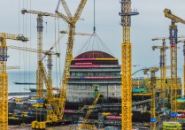 中广核福建宁德核电5号机组穹顶吊装成功